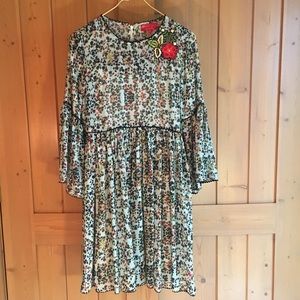 Anthropologie Floral Dress